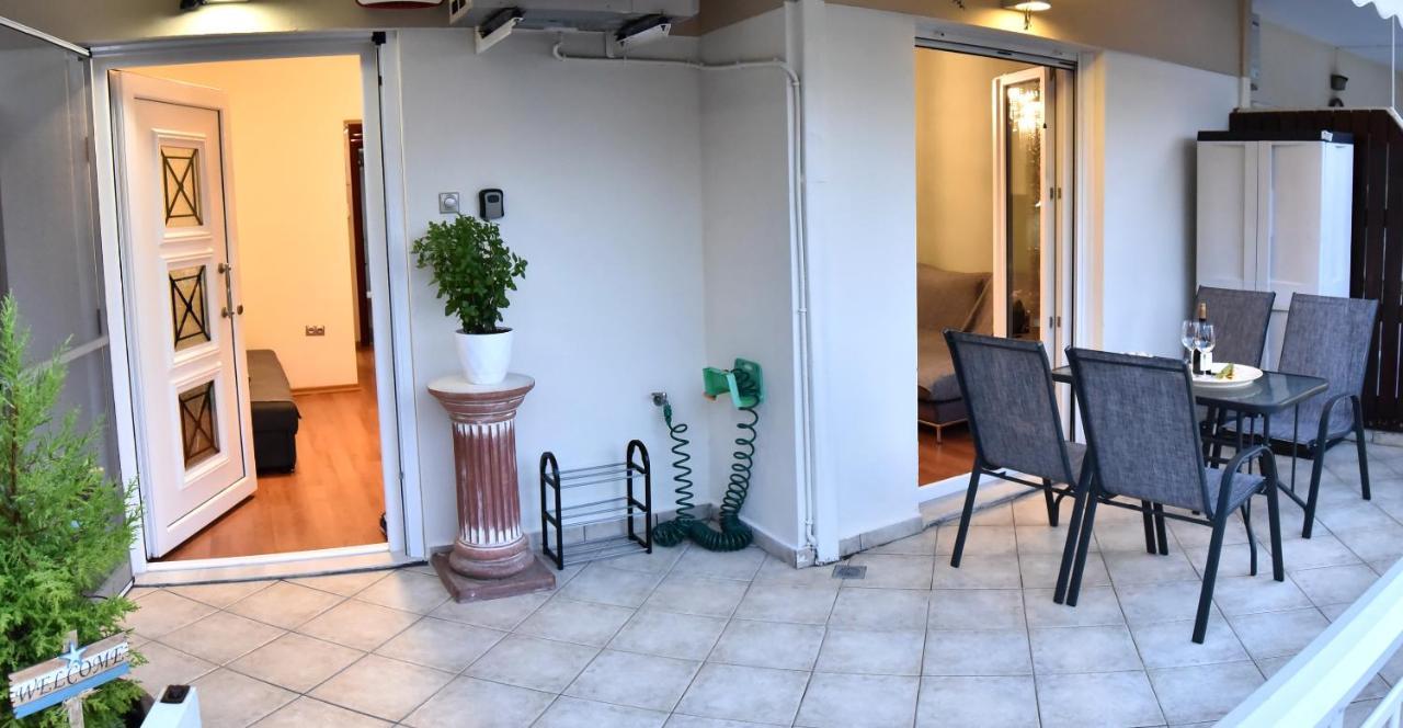 Holiday Blue Apartment Palaiontsiflikion Ngoại thất bức ảnh