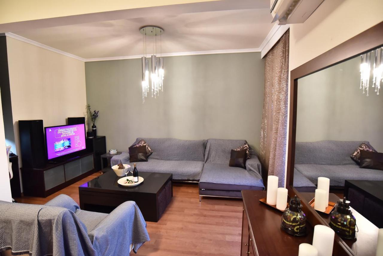 Holiday Blue Apartment Palaiontsiflikion Ngoại thất bức ảnh